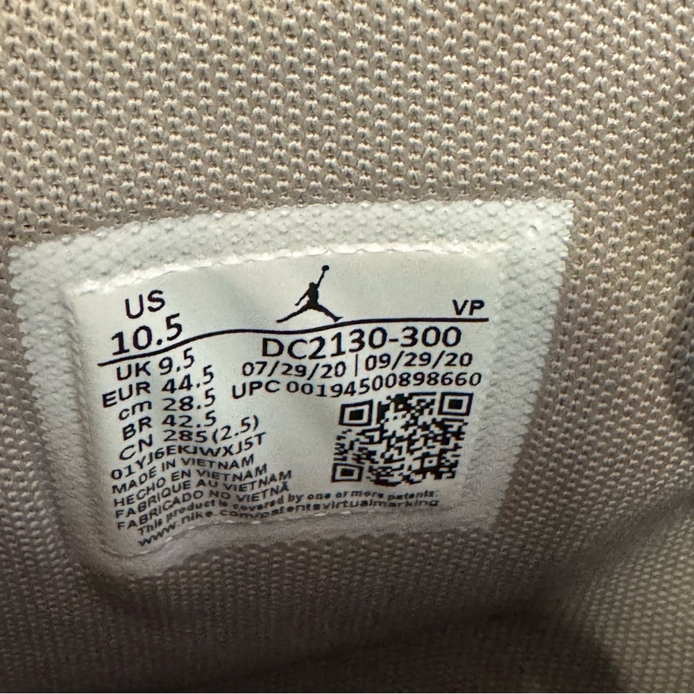 Air Jordan Delta Mid Hasta DC2130-300 Blue Pumice Grey Crimson US Men’s 10.5 - Picture 7 of 8